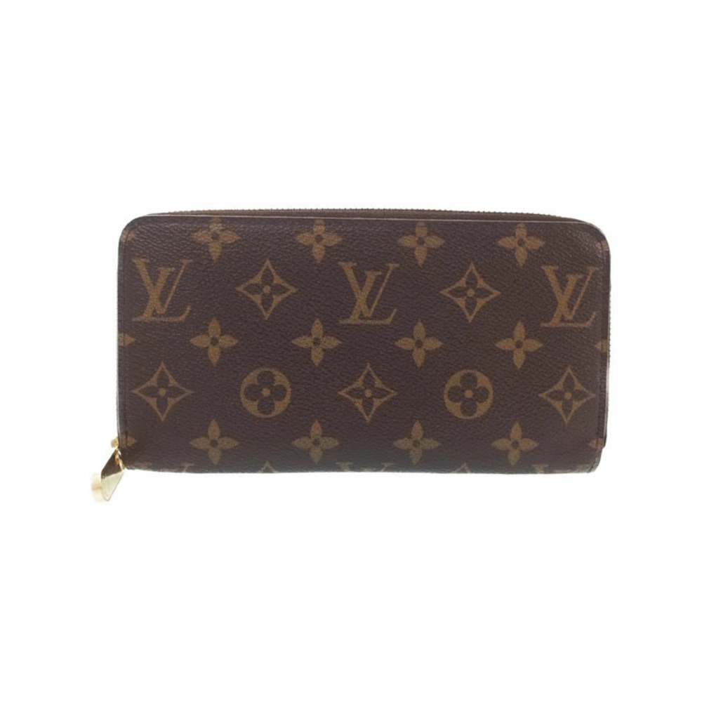 Louis Vuitton Monogram Zippy Wallet Round Zipper Long